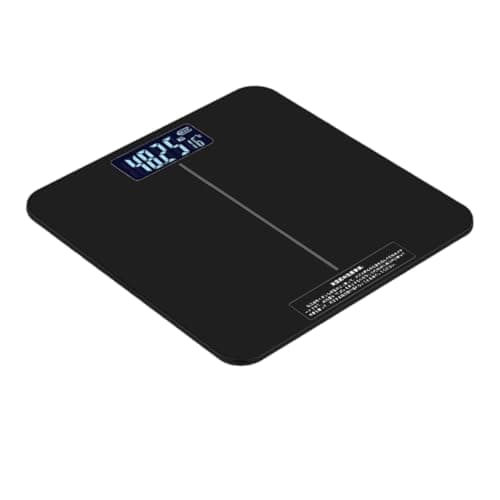 体重計 ヘルスメーター 電子スケール 【2026最新 デジタル 体重計】自動電源ON/OFF 180kgまで対応 高精度 軽量収納 便利に健康管理 日本語取扱説明書 (01black)