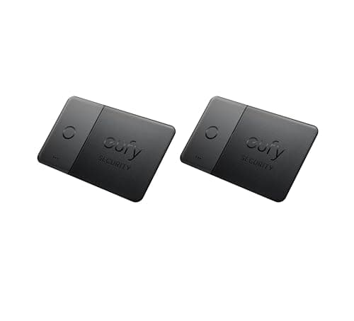 Anker Eufy Security SmartTrack Card 2個入り (紛失防止トラッカー) 【 Appleの「探す」に対応 (iOS端末のみ) / なくしものが、無くなる/紛失防止タグ/探し物/スマホが見つかる/置き忘れ防止/スマホ鳴らす】
