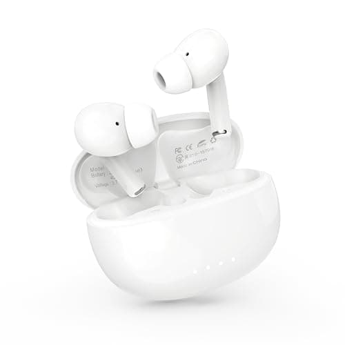 イヤホン Bluetooth ノイズキャンセリング 【2026年最先端・音質強化モデル】ワイヤレスイヤホン Bluetooth6.0 防水 小型 ブルートゥース イヤフォン 軽量 Type-C急速充電 ぶるーとゅーす Hi-Fi音質 通話 イヤフォン 低遅延 自動ペアリング 瞬時接続 タッチ操作 片耳/両耳対応 iPhone/Android スポーツ/会議用/通学/音楽/ゲーム