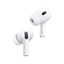 Apple AirPods Pro 2 アクティブノイズキャンセリング、ワイヤレスイヤホン、Bluetooth5.3、外部音取り込み、パーソナライズされた空間オーディオ、原音に忠実なサウンド、H2 チップ、USB-C 充電、防塵性能と耐汗耐水性能、「探す」対応、Qi充電、ヒアリング補助機能