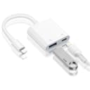 Ocbuo iPhone usb 変換アダプタ MFi正規認証品 lightning - USB3.0 カメラアダプタ 2-in-1 OTGアダプタ +ライトニング PD急速充電 変換 高速データ転送 設定不要 写真/動画/音楽/USB周辺機器接続 iOS/macOSをサポート