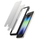 エレコム 【2枚入り】 iPhone SE (第2世代/第3世代) / 8 / 7 ガラスフィルム 硬度10H Dragontrail(R)X 強化ガラス 指紋防止 ラウンドエッジ加工 貼りやすい 極薄 飛散防止設計 ガイド枠付き PMWA22SFLGDTW