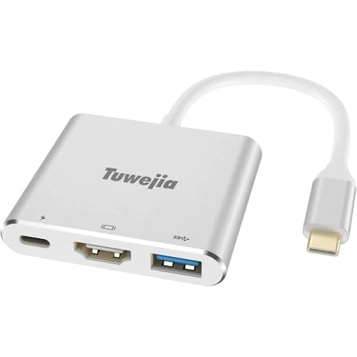 2026高機能版 USB Type c HDMI アダプタタイプc H dmi 変換 Tuwejia４K 解像度 hdmiポートUSB 3.0高速ポートタイプ100W PD急速充電ポート変換 アダプタ UHD タイプシー HD MI MacBook,iPad Pro,iPhone 16,iPhone 15, Huawei, Switch,Usb C デバイス対応