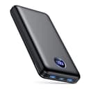 モバイルバッテリー 大容量 【40000mAh大容量 ・薄さ2.84cm】IAPOS モバイルバッテリー 急速充電 22.5W/20W対応 3台同時充電可能 最大4.5A出力 LED電量残量表示 Type-C入出力兼用 回路保護 低電流モード対応 携帯充電器 スマホ充電器 軽量 機内持ち込み可能 旅行/出張/アウトドア/キャンプ/停電対策/防災 power bank PSE技術基準適合(ブラック)