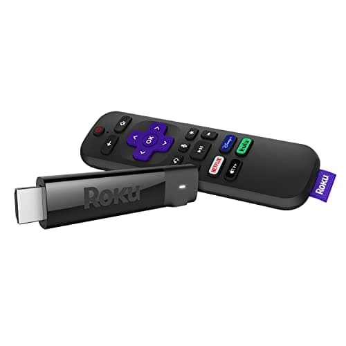 Roku ストリーミングスティック+ | HD/4K/HDR ストリーミングデバイス with ロングレンジ ワイヤレスとボイスリモート with TV 電源 and 音量