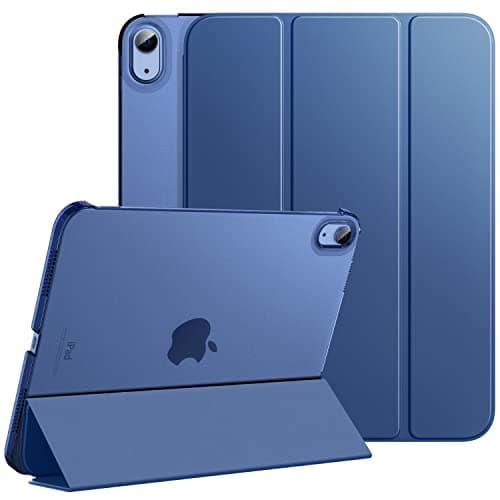 iPad 第11世代 第10世代 ケース 2025/2022 11インチ Dadanism iPad 11世代 A16/10世代 10.9インチ 2025年新モデル ケース iPad 11 10.9 2022 iPad 11 10 アイパッド用 タブレットケース オートスリープ 三つ折り スタンドケース PU+PC 耐久 Apple Pencil対応 カバー ネイビーブルー