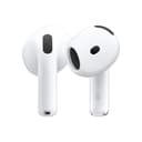 Apple AirPods 4 ワイヤレスイヤホン、Bluetooth5.3、パーソナライズされた空間オーディオ、耐汗耐水性能、USB-C 充電ケース、H2 チップ、最大 30 時間の バッテリー駆動時間、iPhoneで簡単に設定