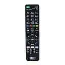 Webゆとり テレビリモコン SONY BRAVIA ブラビア 専用 NETFLIX Hulu 対応 かんたん操作 HT-TV2023SO