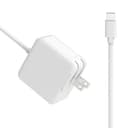 Dalugo Macbook用 充電器 ノートパソコン 急速充電器 Type-C ACアダプター PD対応 67W 65W 61W 45W USB-C 充電器 Cタイプ GaN採用 小型 軽量 Mac用 電源アダプター Macbook Pro向け, MacBook Air向け, レノボ向け, Dell向けなどノートPC用 アダプター タイプC ケーブル一体型 折畳プラグ PSE規格品（ホワイト）