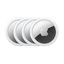 Apple AirTag 4個入り 紛失防止タグ 置き忘れ防止 耐水 防塵 iPhone/iPad「探す」ネットワーク対応 CR2032コイン型バッテリー