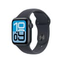 Apple Watch SE 3(GPS + Cellularモデル)- 40mmミッドナイトアルミニウムケースとミッドナイトスポーツバンド - S/M