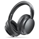 【Amazon.co.jp限定】 業界初Bluetooth5.4 ヘッドホン bluetooth ワイヤレスヘッドホン ANCノイズキャンセリング 有線 無線 両用 最大35時間再生 マイク内蔵 ハンズフリー通話 マルチポイント対応 快適装着 軽量 オーバーイヤーヘッドホン 音漏れ防止 3種EQモード 折り畳み可能 SBC/AAC対応 3.5mmケーブル付き ブラック