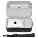 Geekria ハードケース Apple Mac Studio M1/M2/M4 Max, M1/M2/M3 Ultraと互換性あり デスクトップ コンピューター トラベル キャリングバッグ (ダーク グレー)