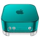 Spigen Apple Mac mini M4/M4 Pro (2024) 対応ケース エアフィルター スタンド 防塵 通気性 保護カバー クラシック・C1 ACS09213 (ボンダイ・ブルー)