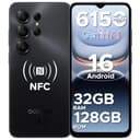 【最新 Android16 スマホ】 DOOGEE Note56X Pro Android 16 スマホ 6.56 インチ 90Hz HD+大画面 スマートフォン 32GB+128GB 2TB拡張可能 アンドロイド 16 simフリー スマホ本体 6150mAh大容量バッテリー/1300万画素/AIカメラ/指紋認証/顔認証/NFC/GPS/OTG/4G デュアルSIM/1 携帯電話 ブラック