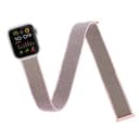 [YGGSTORE] アップルウォッチ アームバンド 腕 上腕 足首 スポーツループ フィットネス 軽量 Apple Watch オリーブ カーキ ブラック 黒 グレー ピンク ネイビー カジュアル ナイロン 40mm 41mm 42mm 44mm 45mm 46mm 49mm (ピンク, 40mm/41mm/42mm用)