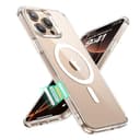 ESR iPhone16Pro ケース【カメラコントロール・3倍米軍MIL規格】MagSafe対応 いPhone16Pro ケース 傷に強い背面 SGS認証 ワイヤレス充電 マグセーフ対応 iPhone 16 Pro ケース 指紋防止 滑り止め ストラップホール付き iPhone 16Pro用 耐黄変 耐衝撃 クリア