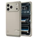 Spigen 【創業18年の技術力】 iPhone 17 Pro ケース MagSafe対応 マグネット搭載 初代Mac風 クラシック・LS・マグフィット (ストーン) ACS10479