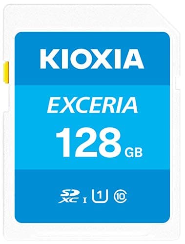 KIOXIA(キオクシア)【日本製】SDカード 128GB SDXC UHS-I Class10 読出速度100MB/s 国内正規品 メーカー保証5年 KLNEA128G
