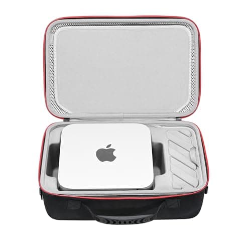 Ruilicase 収納ケース Apple 2024 Mac Studio M4 / Mac Studio M3 / M2 / M1 対応 Mac Studio Max/Mac Studio Ultra用収納バッグ 防衝撃 全面保護