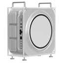 Geekria シャーシ スタンド アップル Apple Mac スタジオ M1/M2/M4 Max, M1/M2/M3 Ultraに対応 アクリル シャーシ ケース デスクトップ アクセサリ 放熱強化 (フロスト)