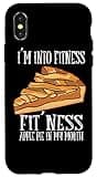 iPhone X/XS I'm Into Fitness Fit' Ness Apple Pie In My Mouth アップルパイ スマホケース