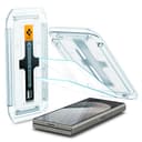 Spigen Galaxy Z Fold 6 ガラスフィルム ガイド枠付き 2枚入 ギャラクシーZフォールド6 対応 フィルム 指紋認証対応 インカメ保護 指導吸着 AGL07969