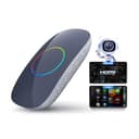 ATOTOOUT【AI Box 】車載AIボックス、ワイヤレスCarplay・Android Auto対応、動画配信アプリ視聴可能（YouTube・Netflix・Hulu・Spotify）、16GB (RAM 2GB)、HDMI出力、内蔵デュアルWi-Fi・デュアルBluetooth搭載、AI搭載、USB拡張対応・プラグ＆プレイ・OTAアップデート対応 モデル番号: CB4CT (グレー)