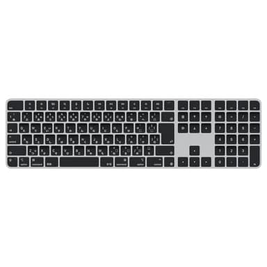 Appleシリコン搭載Macモデル用Touch ID搭載Magic Keyboard(テンキー付き)- 日本語(JIS)- ブラックキー ​​​​​​​