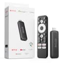ETOE Google TV 搭載ストリーミングデバイス｜Netflix認定/YouTube対応/音声操作 Google アシスタント搭載/スマホ画面ミラーリングGoogle Cast対応/WiFi 2.4G・5G / Bluetooth 5.0 / 黒