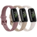【3 パック】交換バンド Fitbit Inspire 3/2/1/HR対応 柔軟なシリコン 調節可能 交換用リストバ 女性男性用