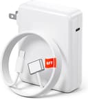 140W USB-C充電器 MacBook Pro 16インチ/14インチ、MacBook Air 15インチ/13インチ用 互換品2025 /2024 /2023 /2022 /2021年モデル対応 M1/M2/M3/M4 急速充電対応6.6フィート（約2m）USB-C to Magnetic 3
