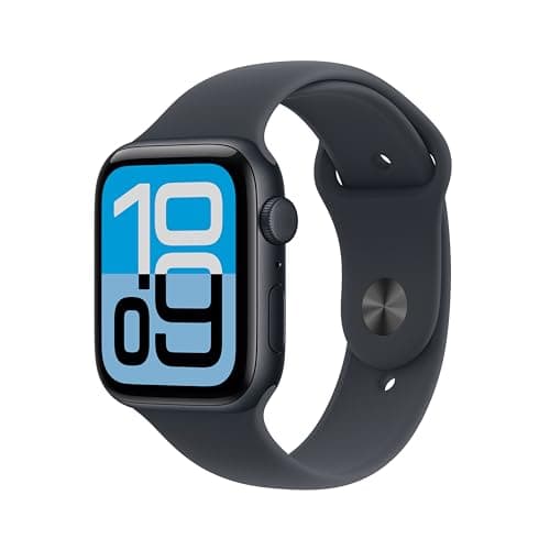 Apple Watch SE 3(GPS + Cellularモデル)- 44mmミッドナイトアルミニウムケースとミッドナイトスポーツバンド - M/L