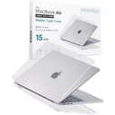 M4 2025年モデル対応【質感そのまま、傷を守る】MacBook Air 15インチ 対応 M3 M2 2024 2023 クリア マット カバー ノートパソコン対応 A3241 A3114 A2941 A3241 HOGOTECH