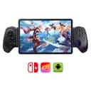 abxylute S8 Bluetooth 5.3 ゲームコントローラー有線接続 全シリーズ iPhone 、Ipad、iPad mini、Android、PC 全対応（Switch1＆2 互換可能）タブレット用 ゲームパッド 1000mAh長续航 最大216mm伸縮可能 背面ボタン ABXYマイクロスイッチボタン 6軸ジャイロ 人間工学設計 ドリフト防止ホールスティック 「COD」「原神」「ゼンレスゾーンゼロ」「崩壊：スターレイル」「ゼルダの伝説」対応 日本語説明書