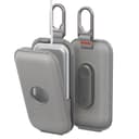 Spigen Apple Vision Pro対応バッテリーケース クリップ カラビナ付き バッテリー保護 耐衝撃 クラスデン AGP08663 （シルバーグレー）