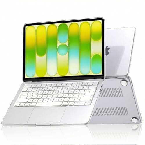 CHUNSHUN ケース Apple MacBook Neo 13インチ (A18 Pro 2026年モデル)対応 ハードカバー 保護ケース 新しい超薄型 質感カバー クリア キズ防止 おしゃれ 軽量-クリスタルクリア