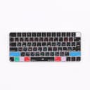 Editors Keys Logic Pro キーボードカバー Apple Magic Keyboard - Logic Proショートカット付きシリコン保護スキン - TouchIDと非TouchID非数値モデルに適合