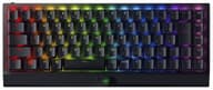 Razer ゲーミングキーボード ワイヤレス 無線 メカニカルキーボード BlackWidow V3 Mini HyperSpeed JP Green Switch 2.4GHz Bluetooth 最大200時間バッテリー メカニカル グリーン軸 65%レイアウト Chroma RGB ABS キーキャップ 日本語配列 【日本正規代理店保証品】 RZ03-03891700-R3J1 ブラック