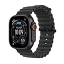 Apple Watch Ultra 3(GPS + Cellularモデル)- 49mmブラックチタニウムケースとブラックオーシャンバンド