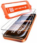 TORRAS フィルム For iPhone 17 Pro Max ガラスフィルム 航空宇宙ガラス 周り浮き防止 9H+硬度 米軍MIL規格 全面保護 10倍強化 極細ベゼル対応 ラウンドエッジ 超簡単貼り付け ワンプル(Just One Pull) ガイド枠付き 指紋防止 サラサラ 落下・破損防止 2枚セット 6.9インチ いphone17promax 用 保護フィルム GlassGo Ultra