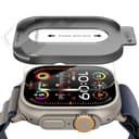 Suoman for Apple Watch Ultra 3/Ultra 2/Ultra保護フィルム(2枚）アップルウォッチ49mmフィルムfor iWatch Ultra 3/Ultra 2/Ultra ガラスフィルム 擦れ防止 耐沖撃 防指紋の9H高硬度ガラスフィルム-高精細