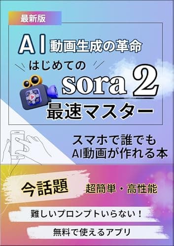 はじめてのSora2/スマホでAI動画を作る本: AI×動画×スマホ。新しい発信の武器、Sora2を使いこなそう