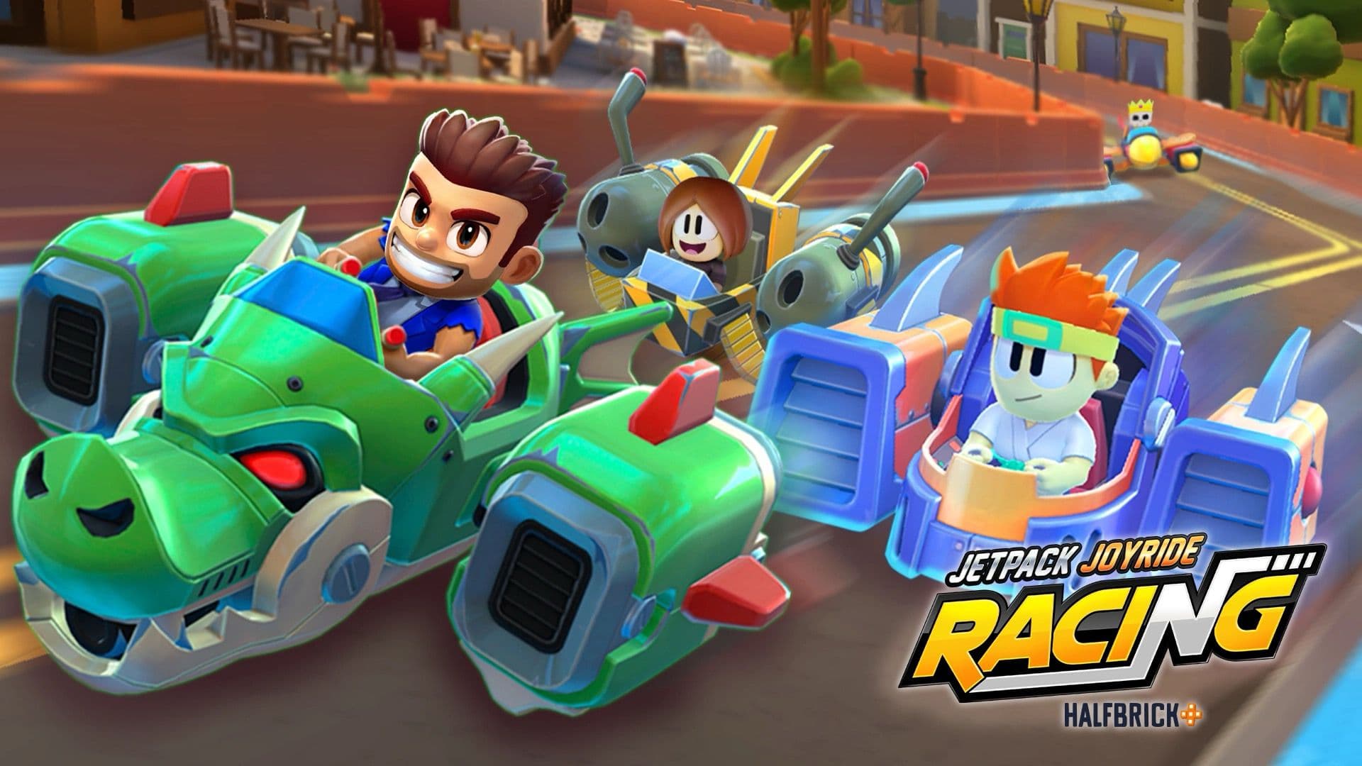 Halfbrickが無料の多人数レースゲーム「Jetpack Joyride Racing」をiOS向けにリリース
