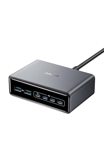 Anker Prime Charger (200W, 6 Ports, GaN) 【PSE技術基準適合/USB PD対応】MacBook USB PD対応Windows PC iPad iPhone Galaxy Android スマートフォン ノートPC 各種