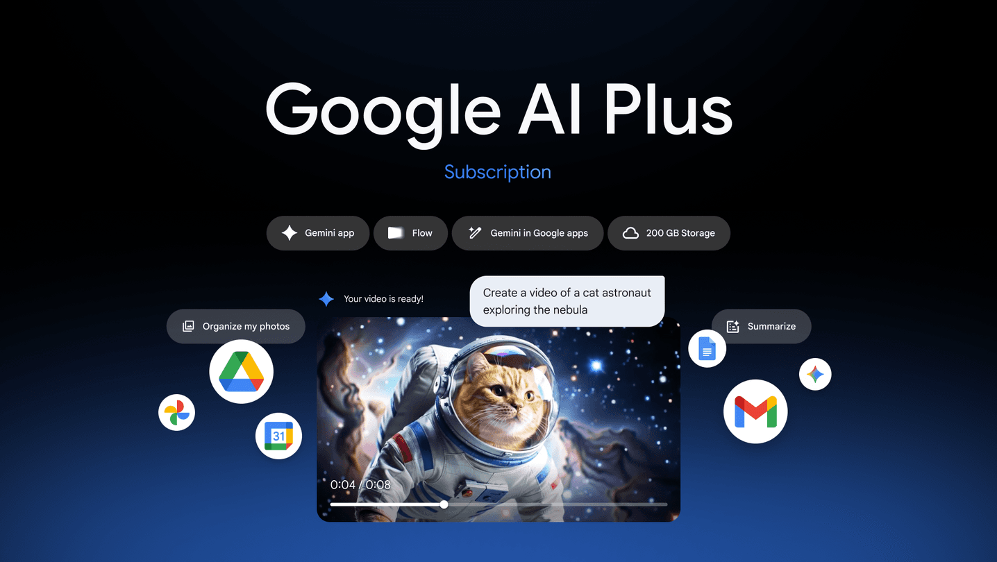 Google AI Plus、全世界で利用可能に!高性能AIがより身近に